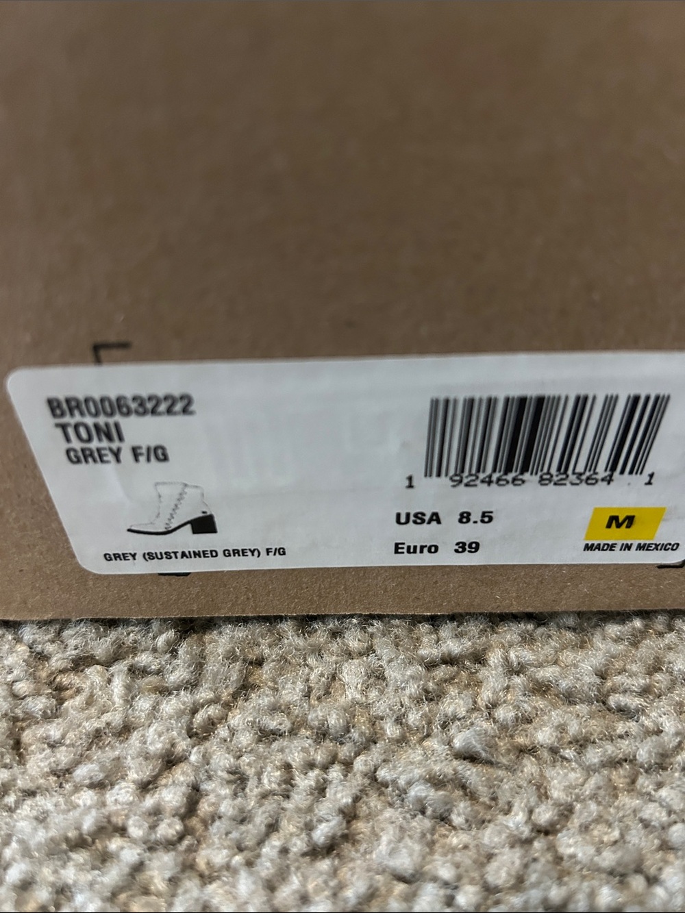 BORN Toni Leather Heeled Boots 8.5 - Picture 2 of 11